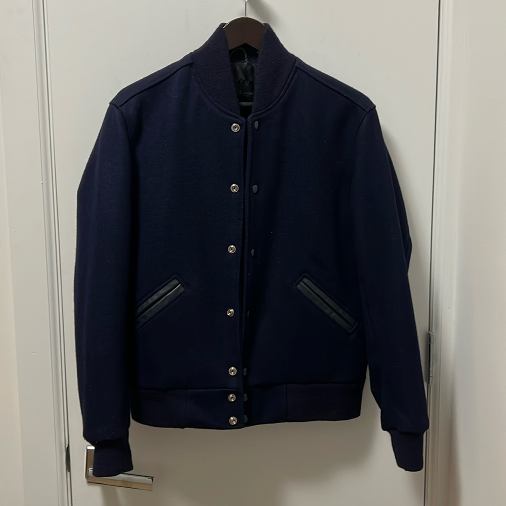 Wolves Within Varsity Wool Jacket- Small